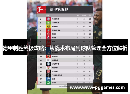 德甲制胜终极攻略：从战术布局到球队管理全方位解析