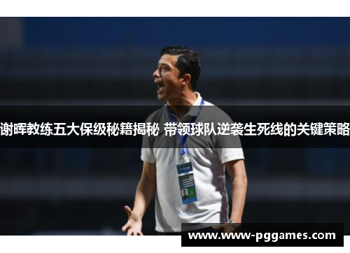 谢晖教练五大保级秘籍揭秘 带领球队逆袭生死线的关键策略